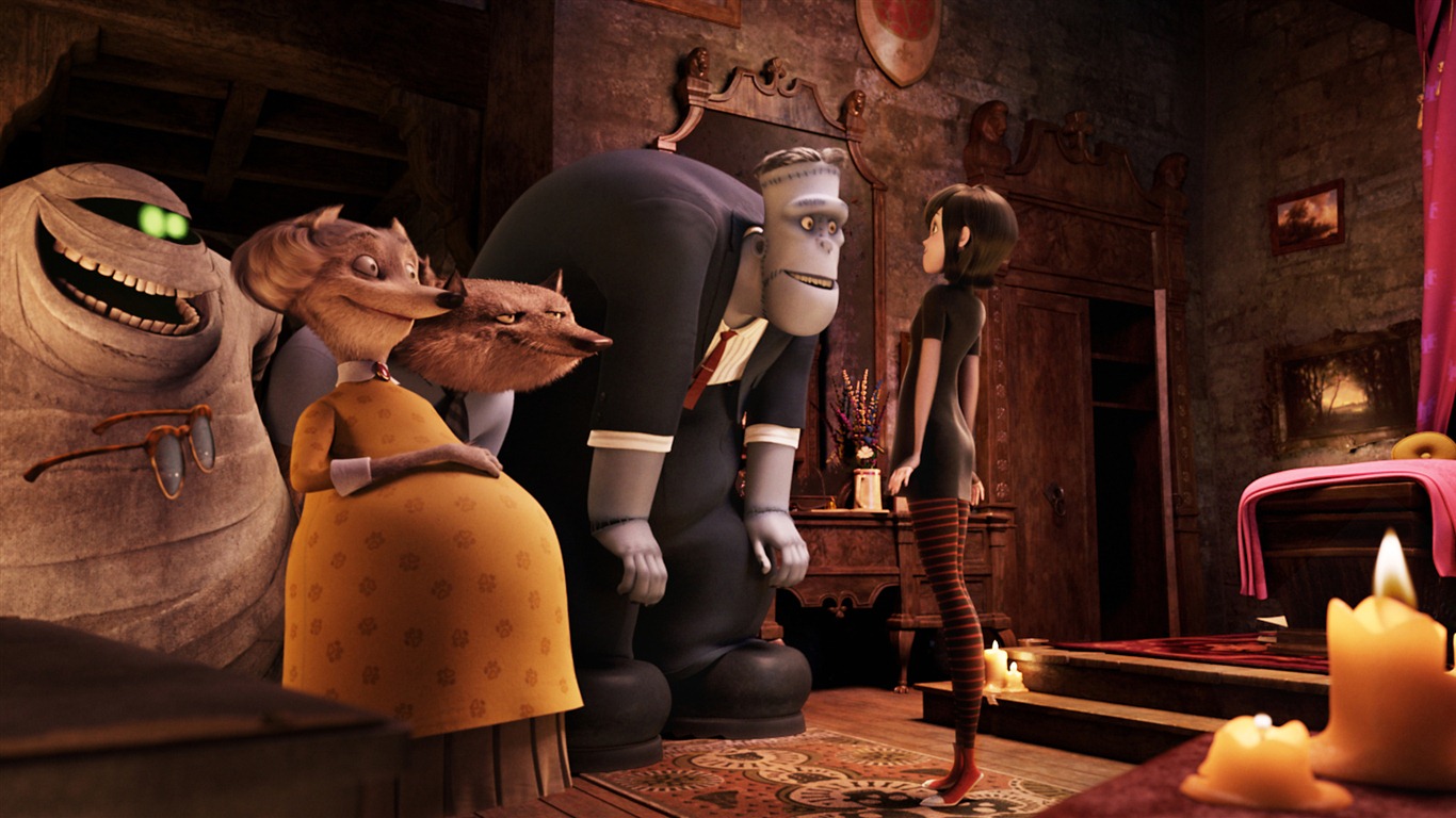 Hotel Transylvania 精靈旅社 高清壁紙 #15 - 1366x768