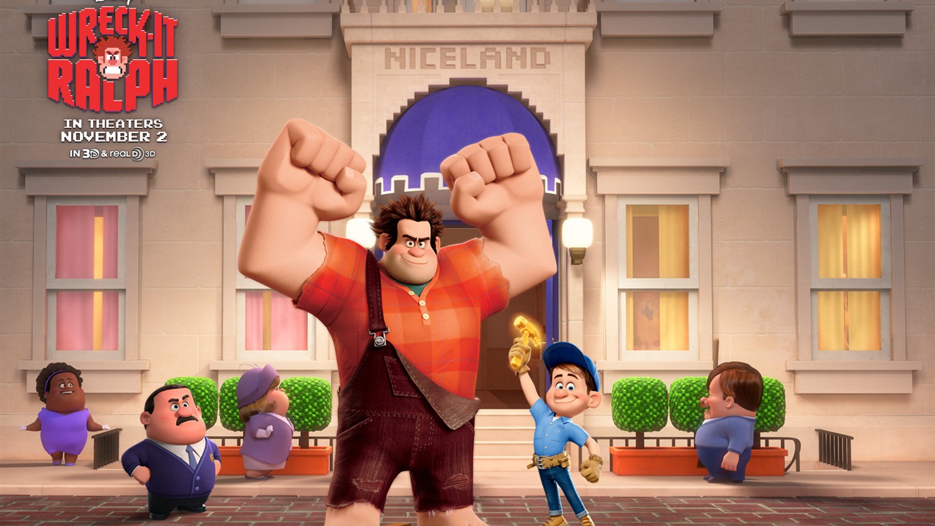 Wreck-It Ralph HD Wallpaper #2 - 1366x768