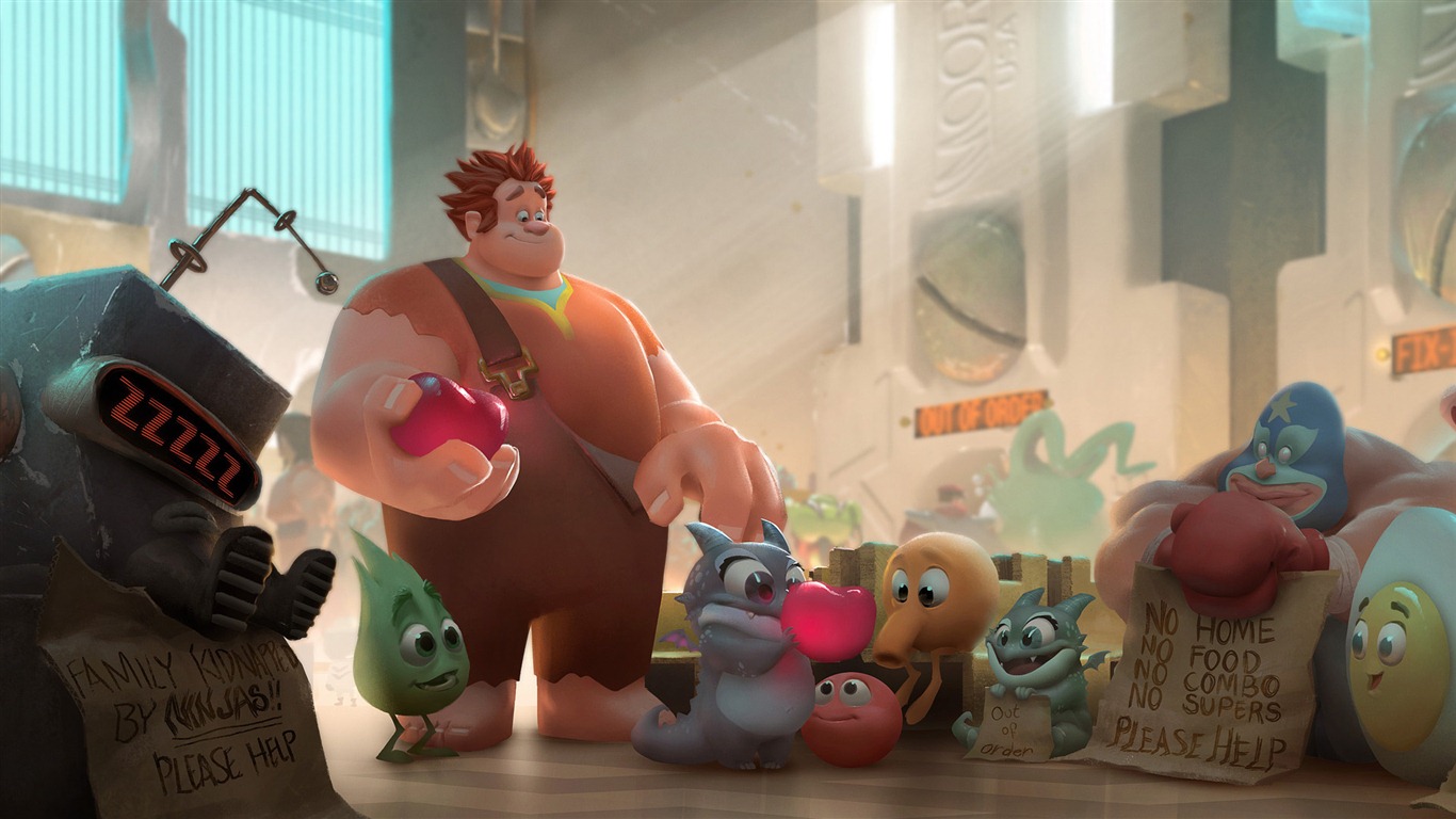 Wreck-It Ralph 無敵破壞王 高清壁紙 #4 - 1366x768