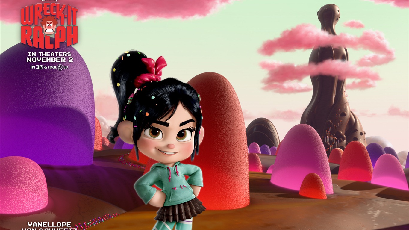 Wreck-It Ralph fonds d'écran HD #20 - 1366x768