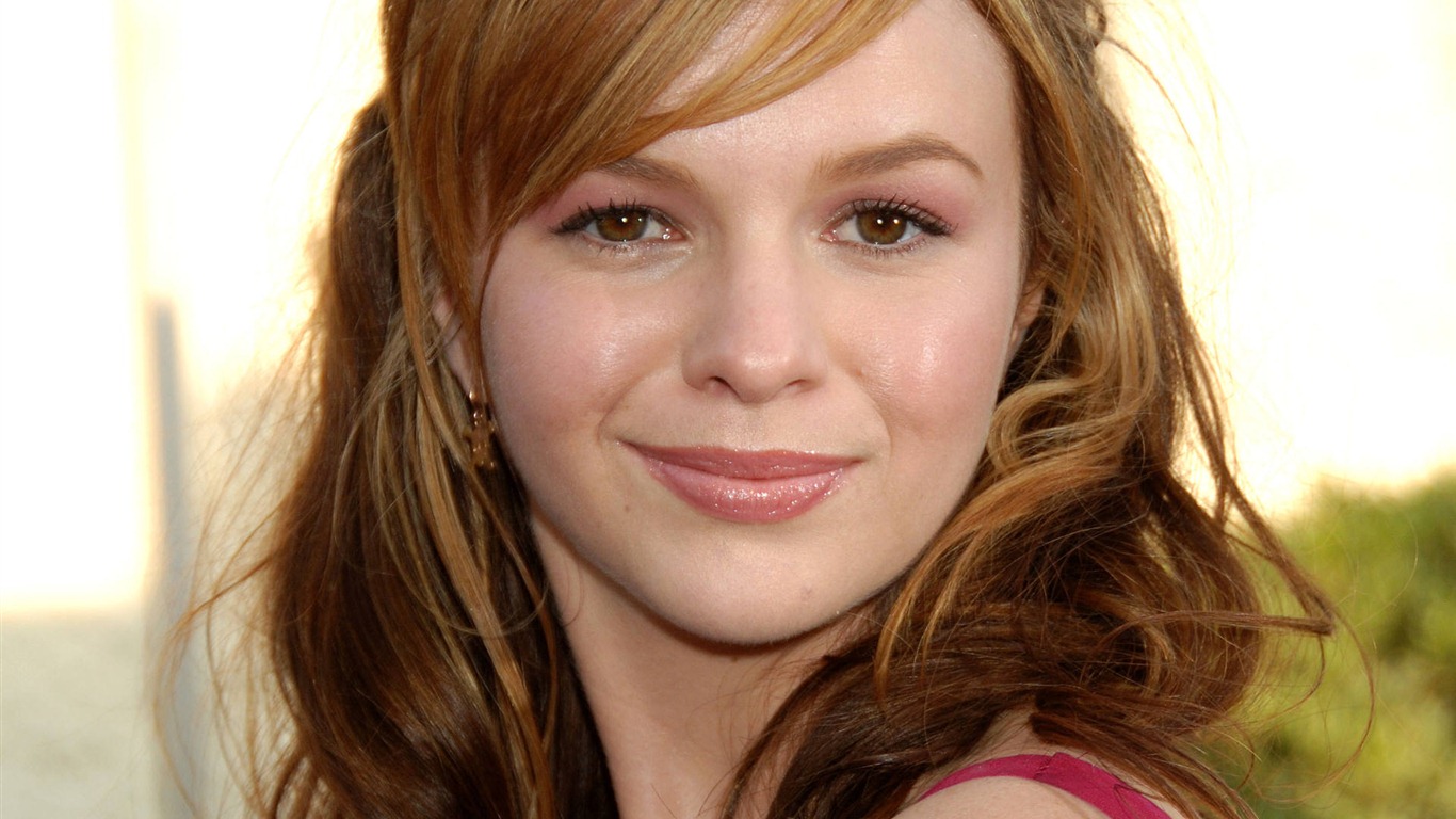 Amber Tamblyn 愛波·塔布琳 美女壁紙 #2 - 1366x768