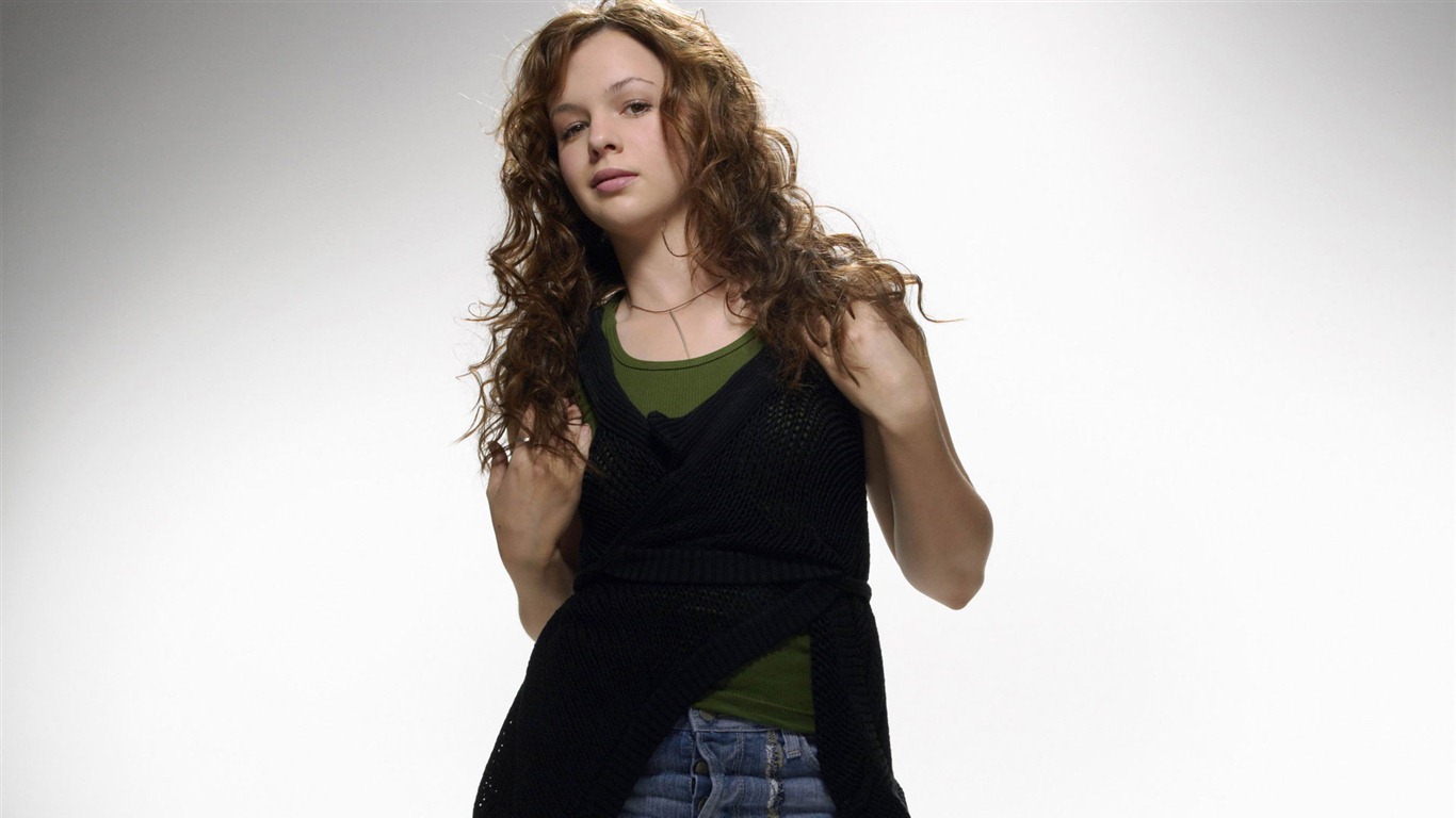 Amber Tamblyn 愛波·塔布琳 美女壁紙 #21 - 1366x768