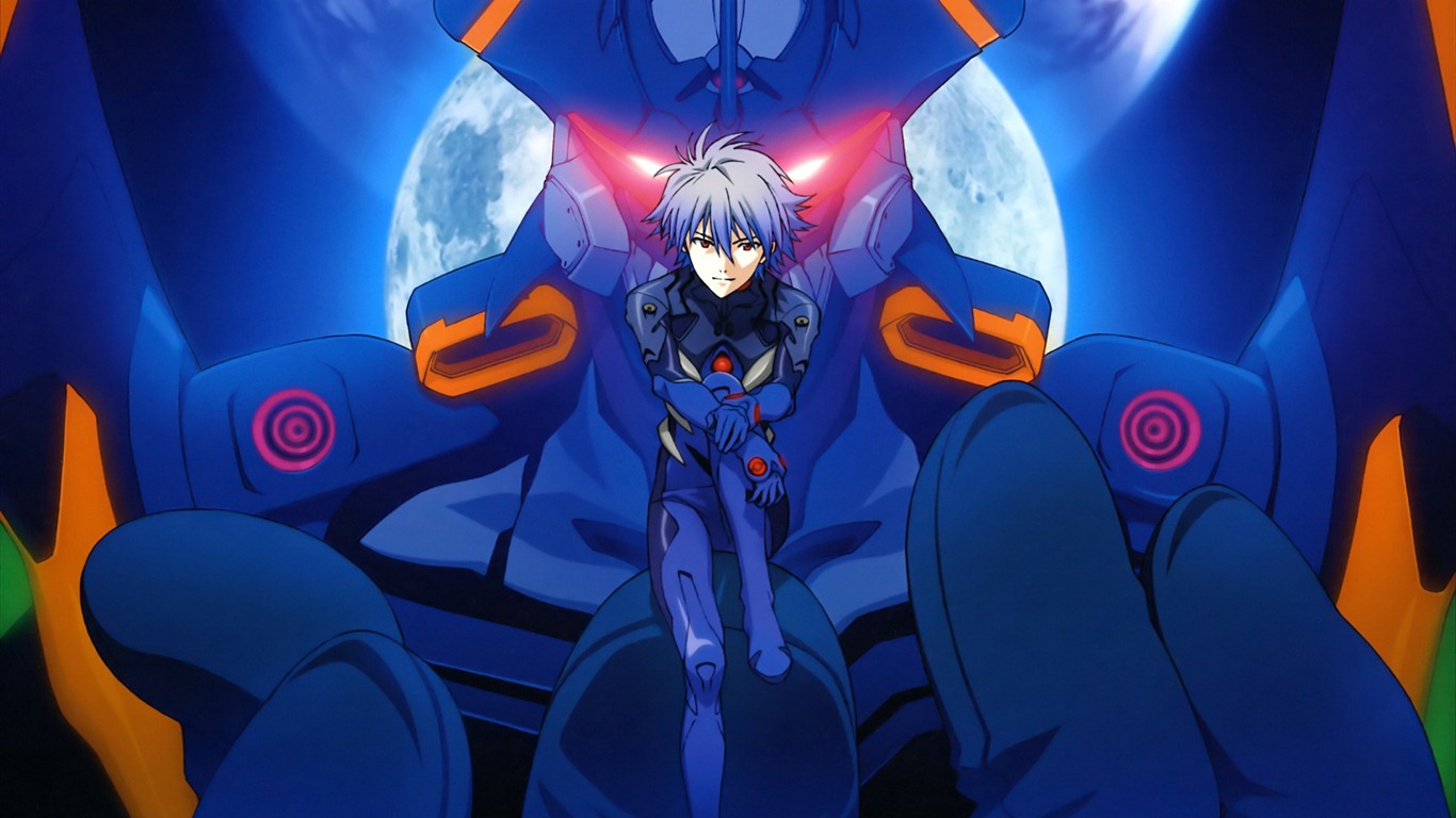 Neon Genesis Evangelion HD Tapety na plochu #2 - 1366x768