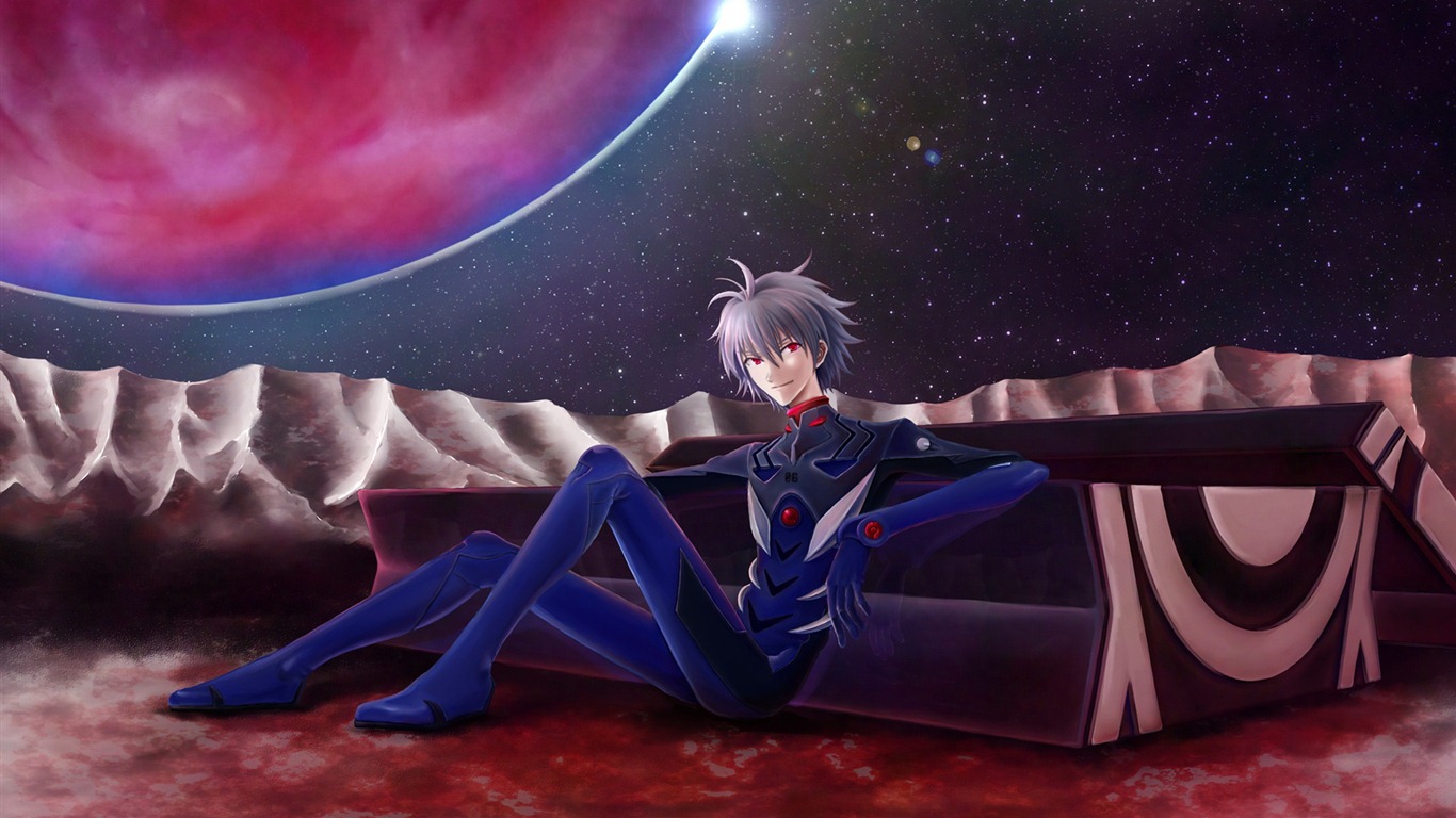 Neon Genesis Evangelion HD fonds d'écran #4 - 1366x768