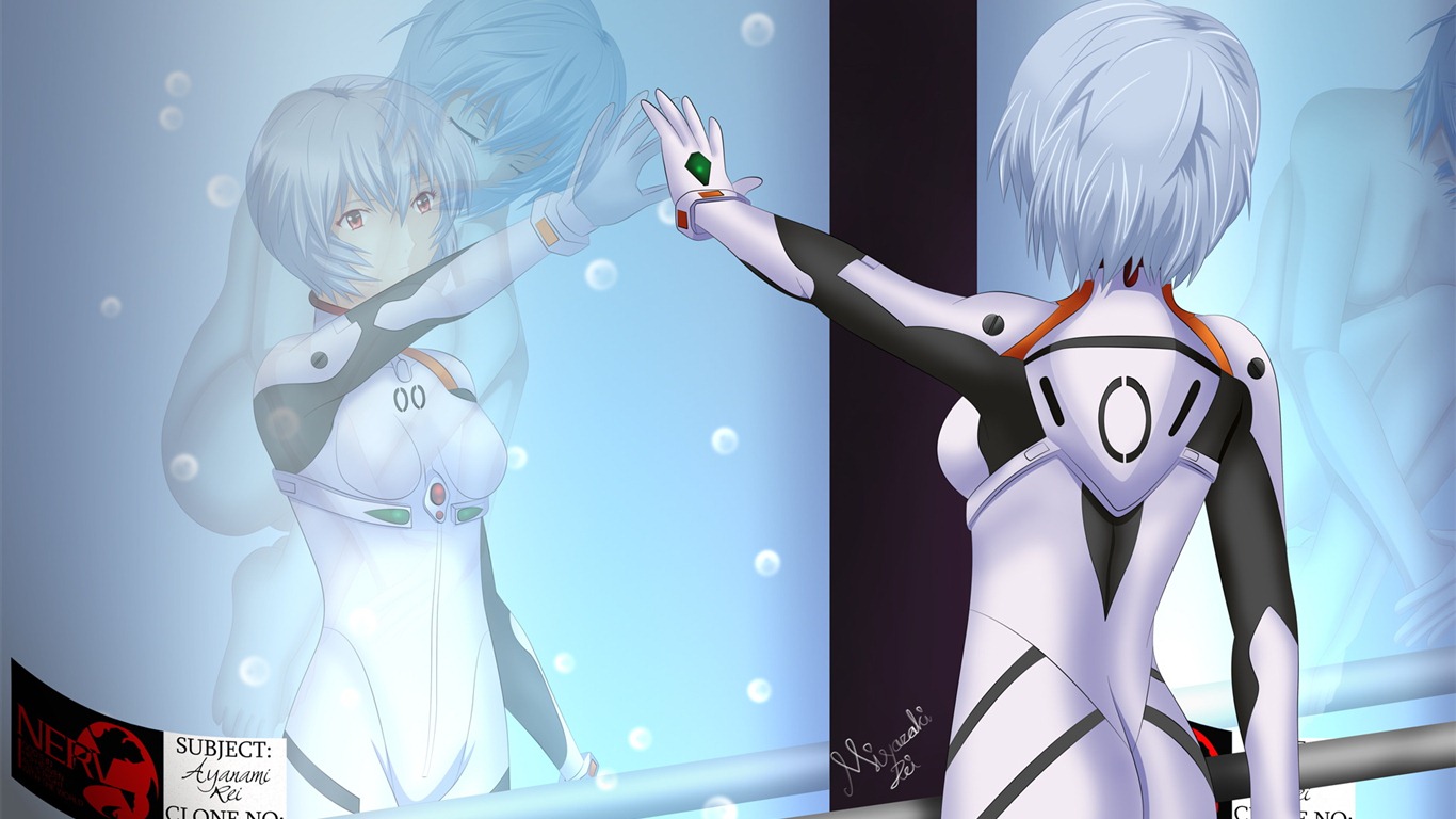 Neon Genesis Evangelion HD Tapety na plochu #7 - 1366x768