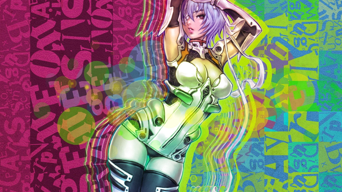 Neon Genesis Evangelion HD Wallpaper #9 - 1366x768