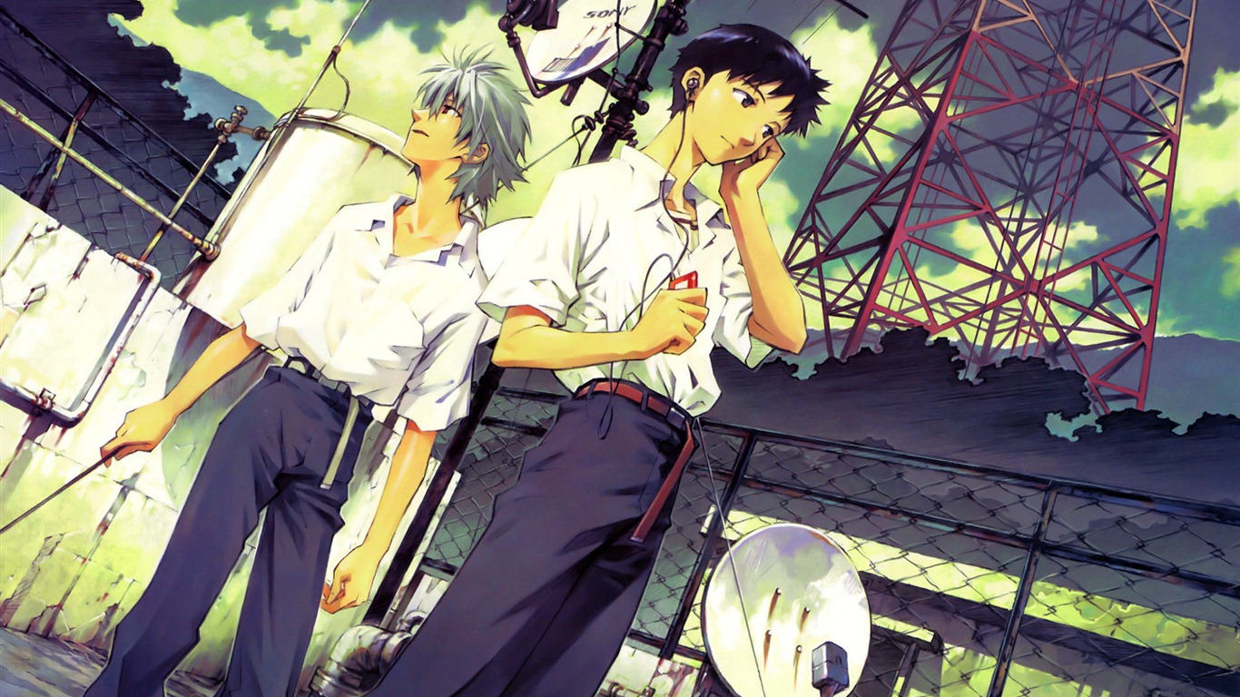 Neon Genesis Evangelion HD wallpapers #12 - 1366x768