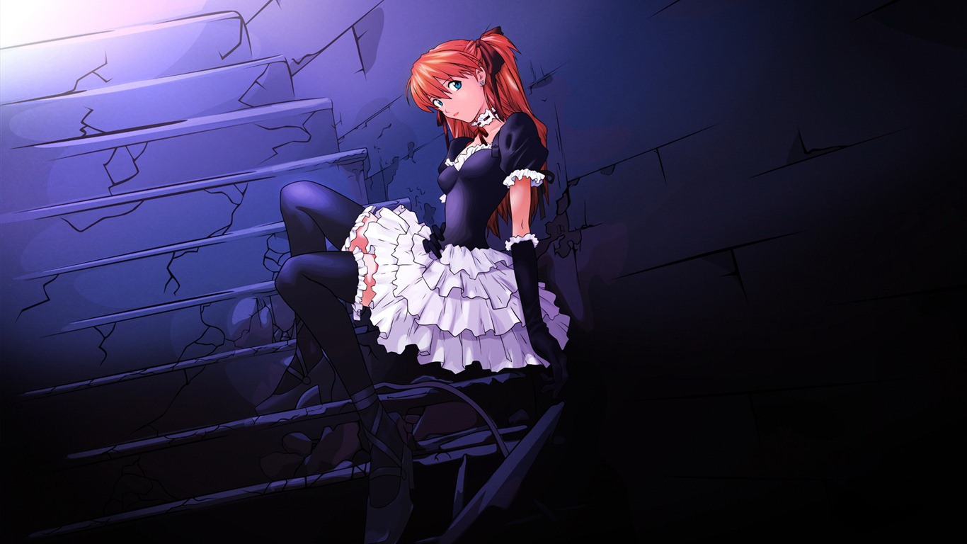 Neon Genesis Evangelion HD Tapety na plochu #14 - 1366x768