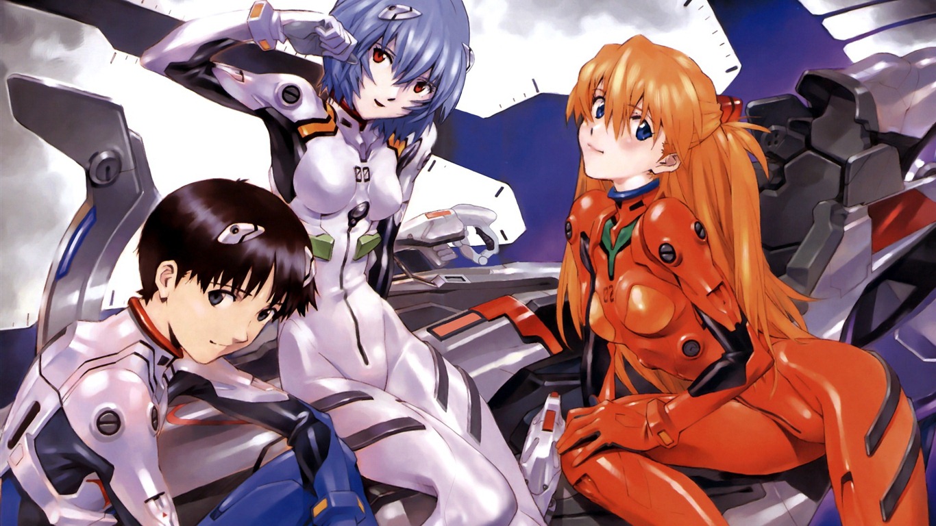 Neon Genesis Evangelion HD Tapety na plochu #18 - 1366x768