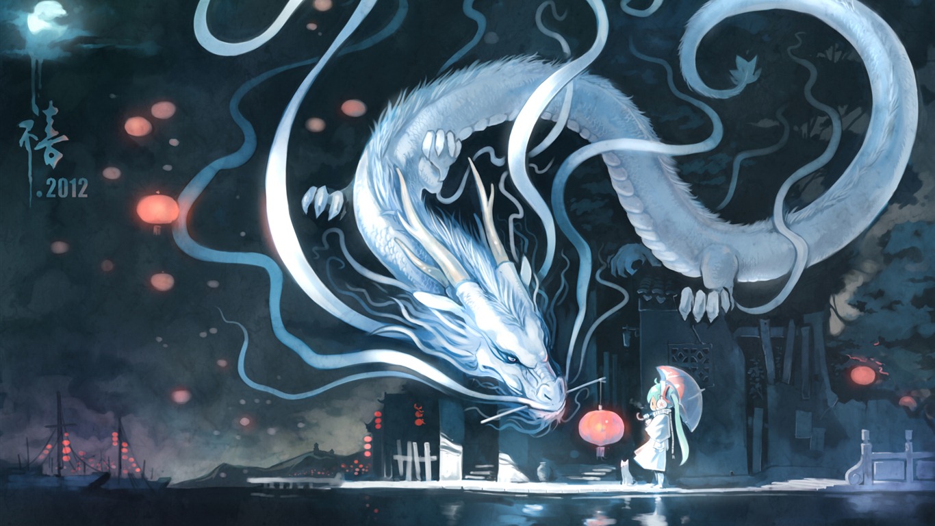 Hatsune Miku 初音未來系列 壁紙(五) #10 - 1366x768