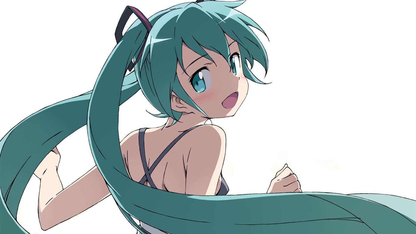 Hatsune Miku série papier peint (5) #18 - 1366x768