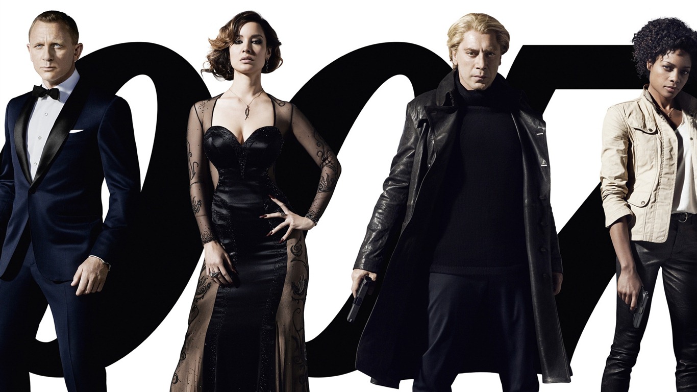 Skyfall 007 fonds d'écran HD #1 - 1366x768