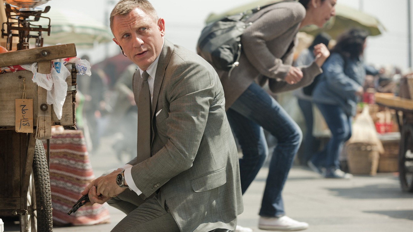 Skyfall 007 HD tapety na plochu #6 - 1366x768