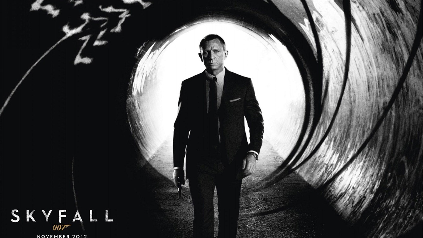 Skyfall 007 HD tapety na plochu #11 - 1366x768