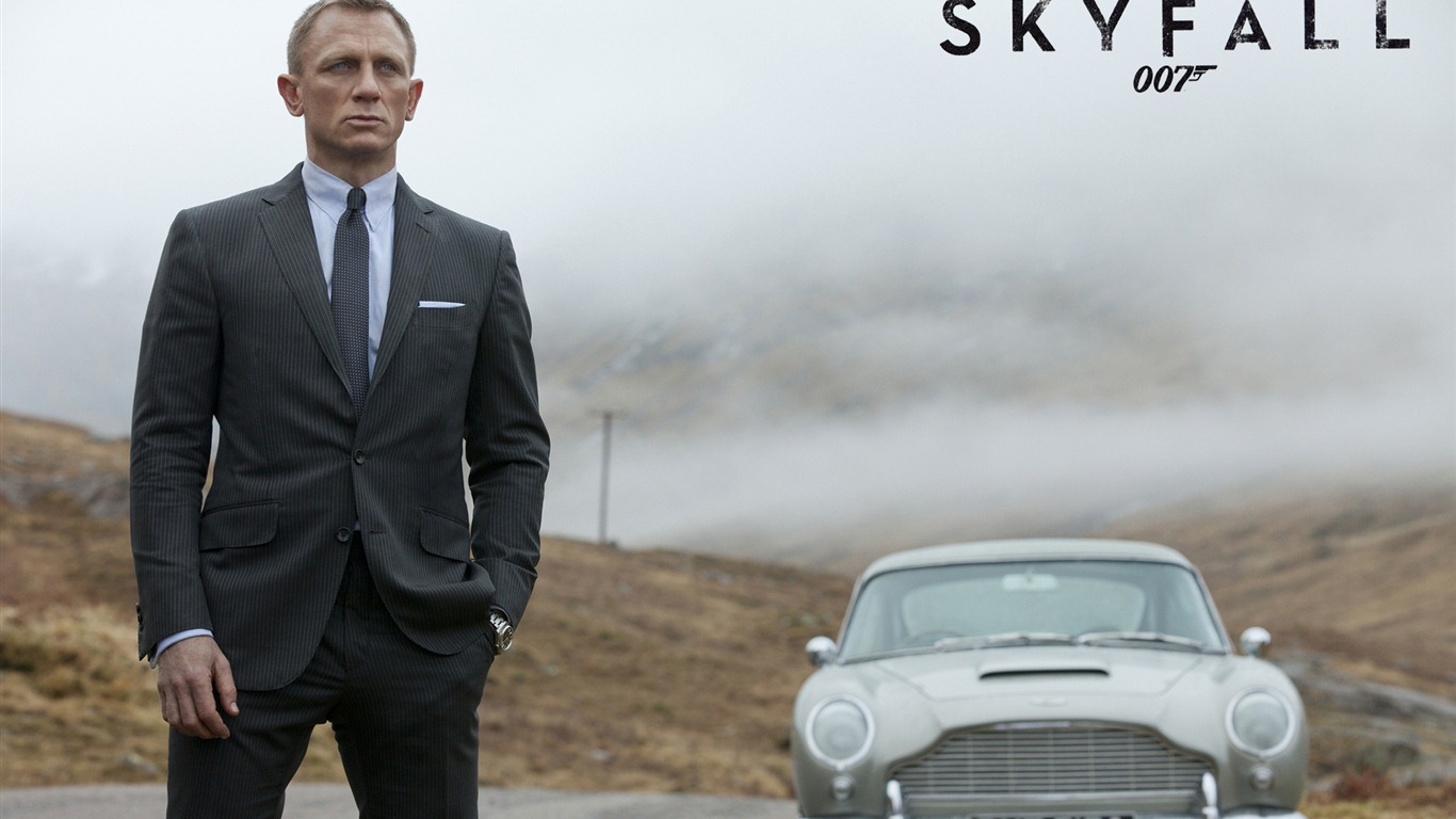 Skyfall 007 HD tapety na plochu #12 - 1366x768