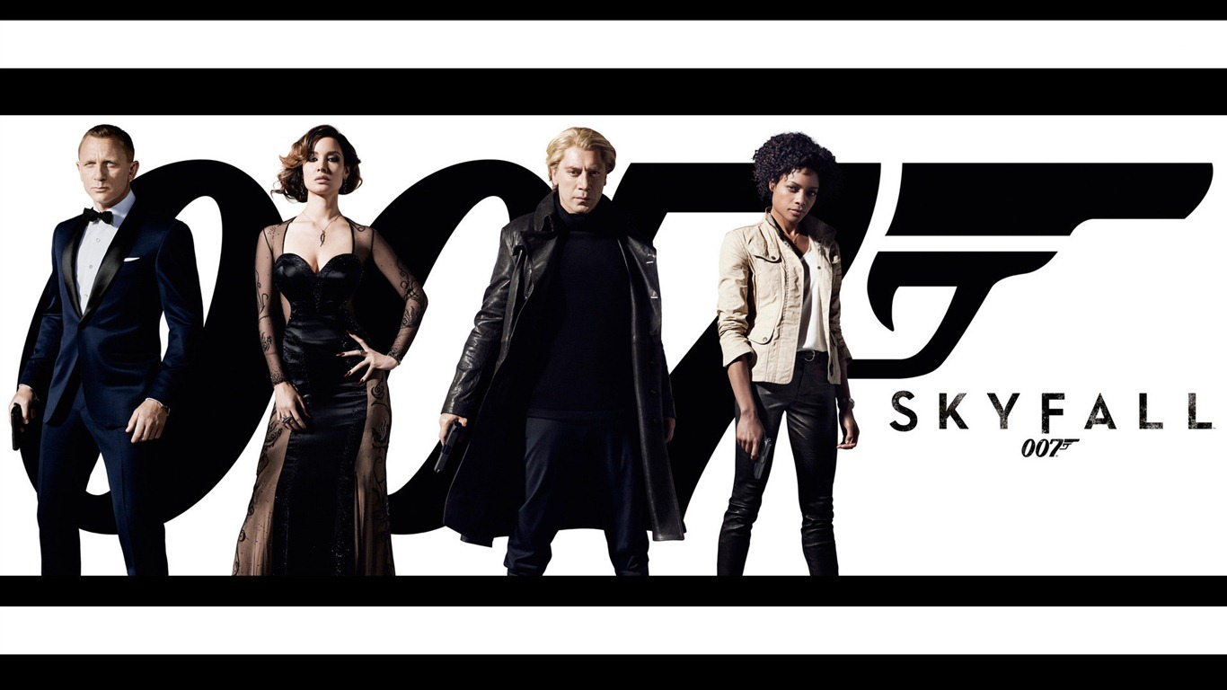 Skyfall 007 HD tapety na plochu #15 - 1366x768