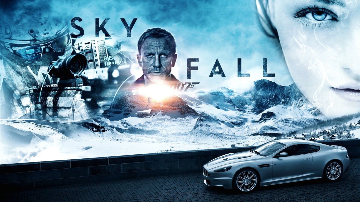 Skyfall 007 HD wallpapers #21 - 1366x768