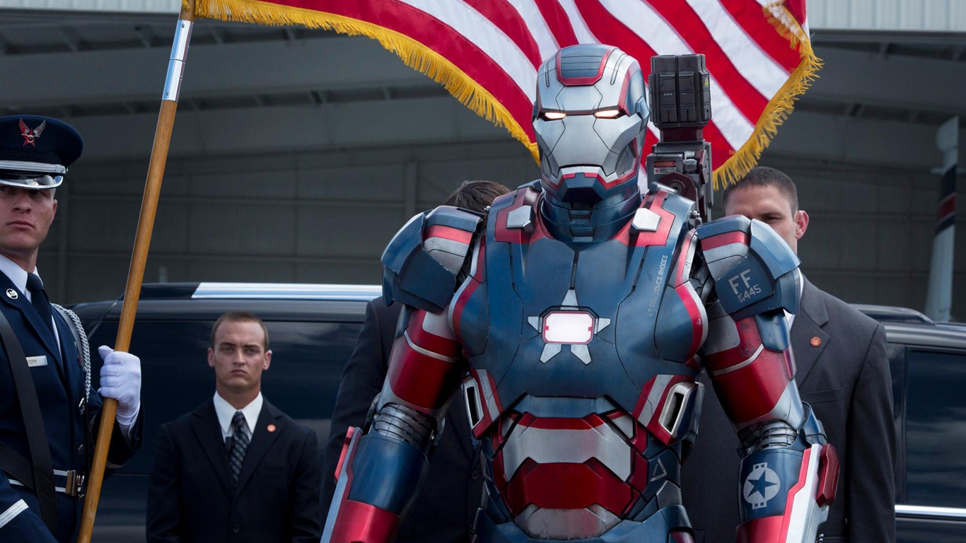 Iron Man 3 钢铁侠3 高清壁纸1 - 1366x768