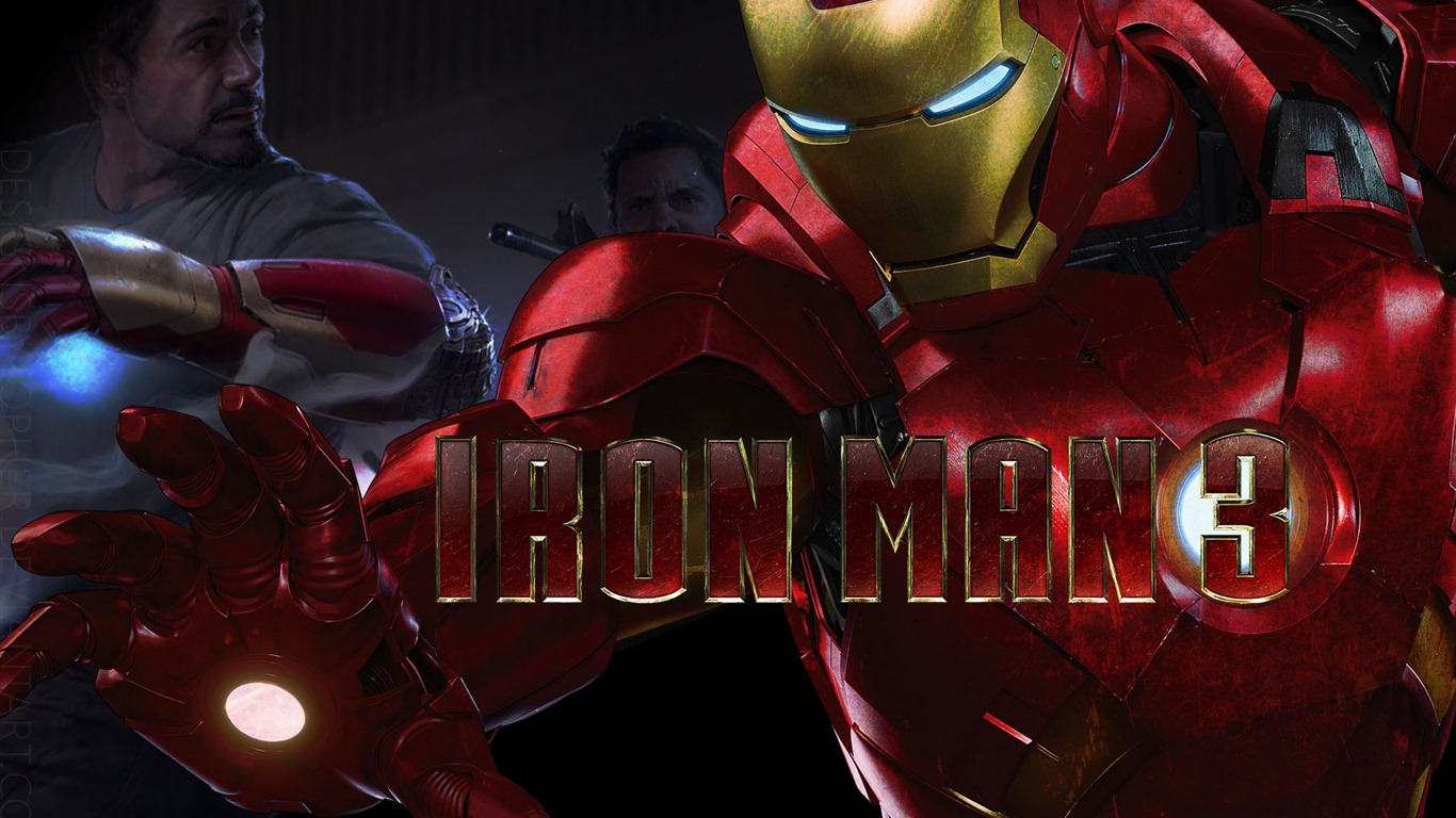 Iron Man 3 钢铁侠3 高清壁纸5 - 1366x768