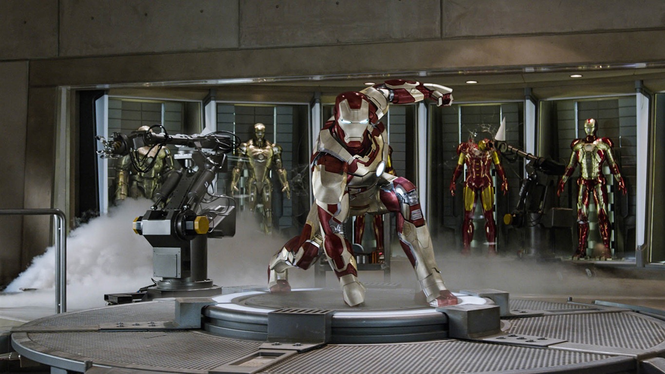 Iron Man 3 HD tapety na plochu #9 - 1366x768