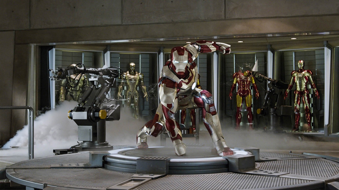 Iron Man 3 HD wallpapers #9 - 1366x768