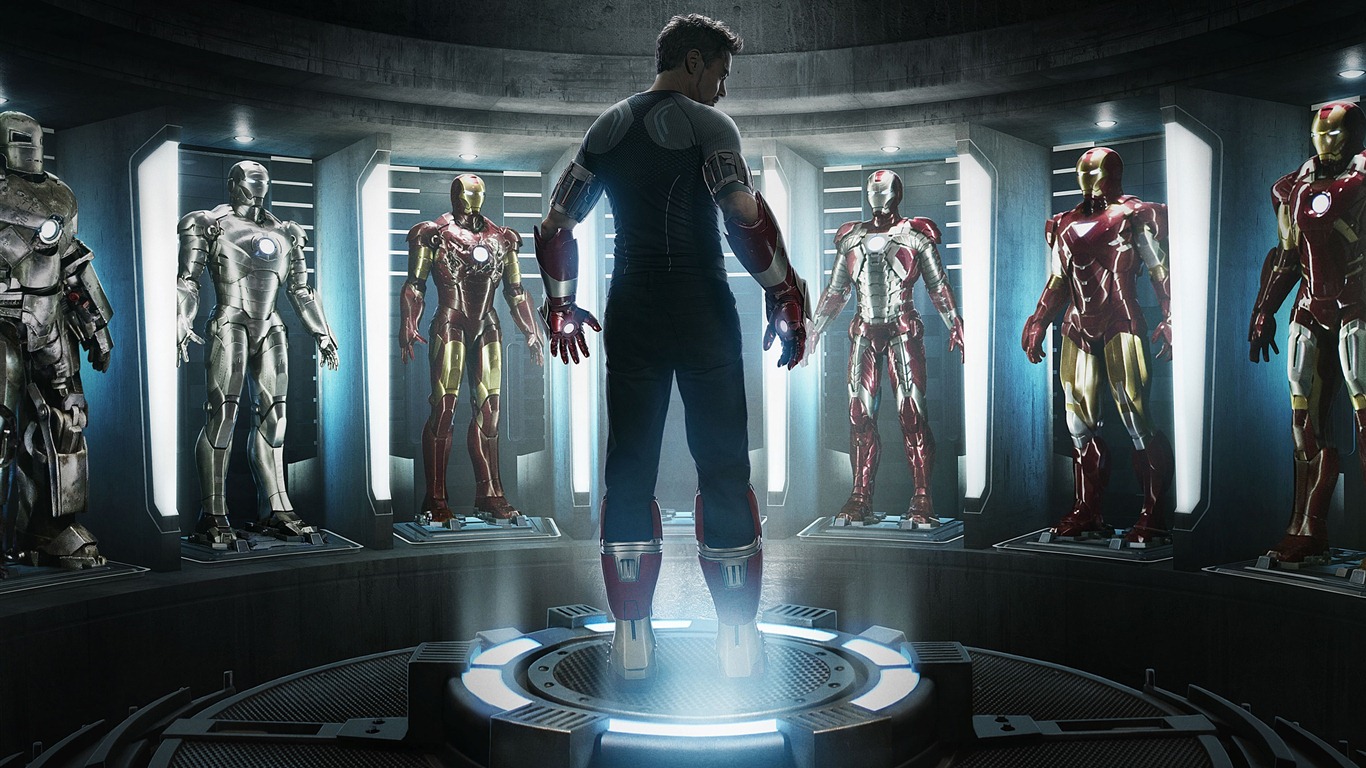 Iron Man 3 钢铁侠3 高清壁纸13 - 1366x768