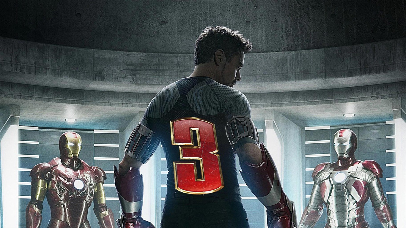 Iron Man 3 HD wallpapers #15 - 1366x768