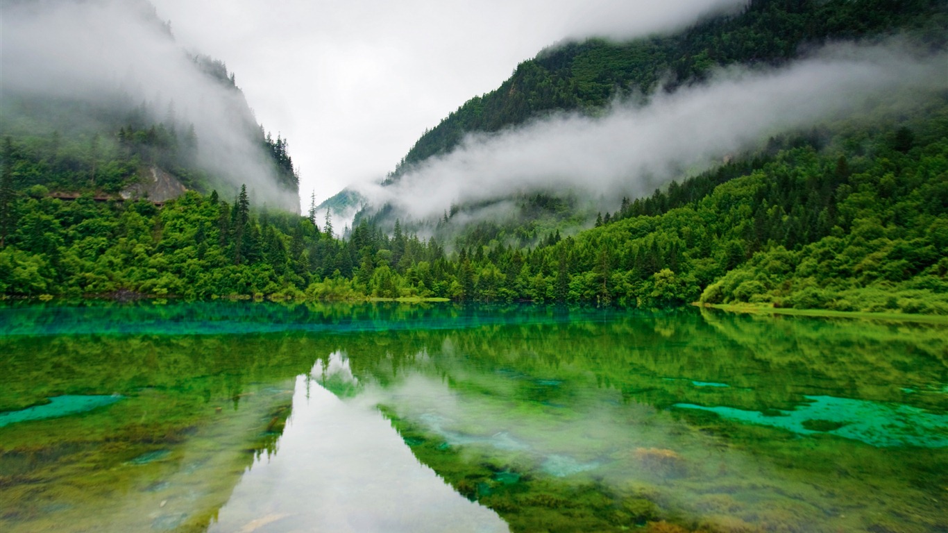 Mac OS X Mountain Lion 蘋果山獅系統隱藏的高清壁紙 #19 - 1366x768