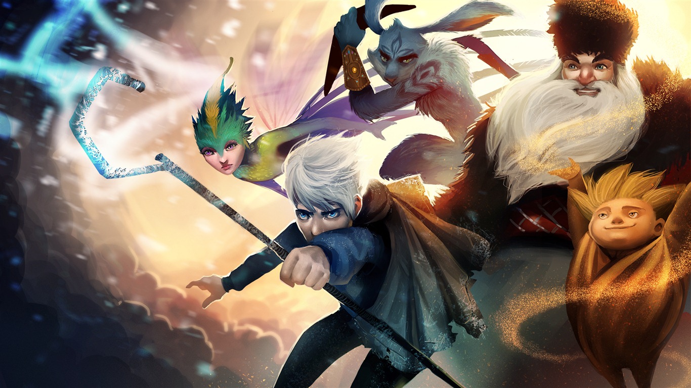 Rise of the Guardians fonds d'écran HD #5 - 1366x768