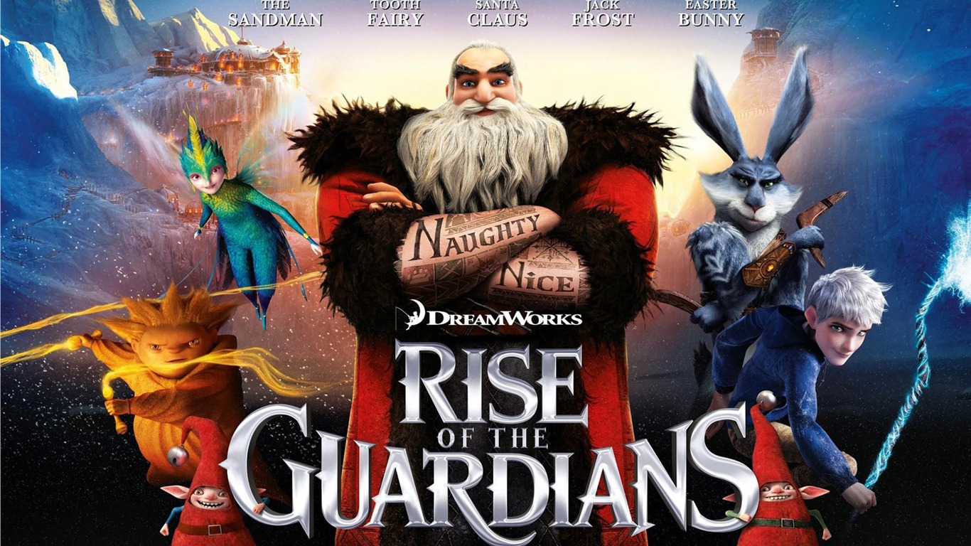 Rise of the Guardians 守護者聯盟 高清壁紙 #11 - 1366x768