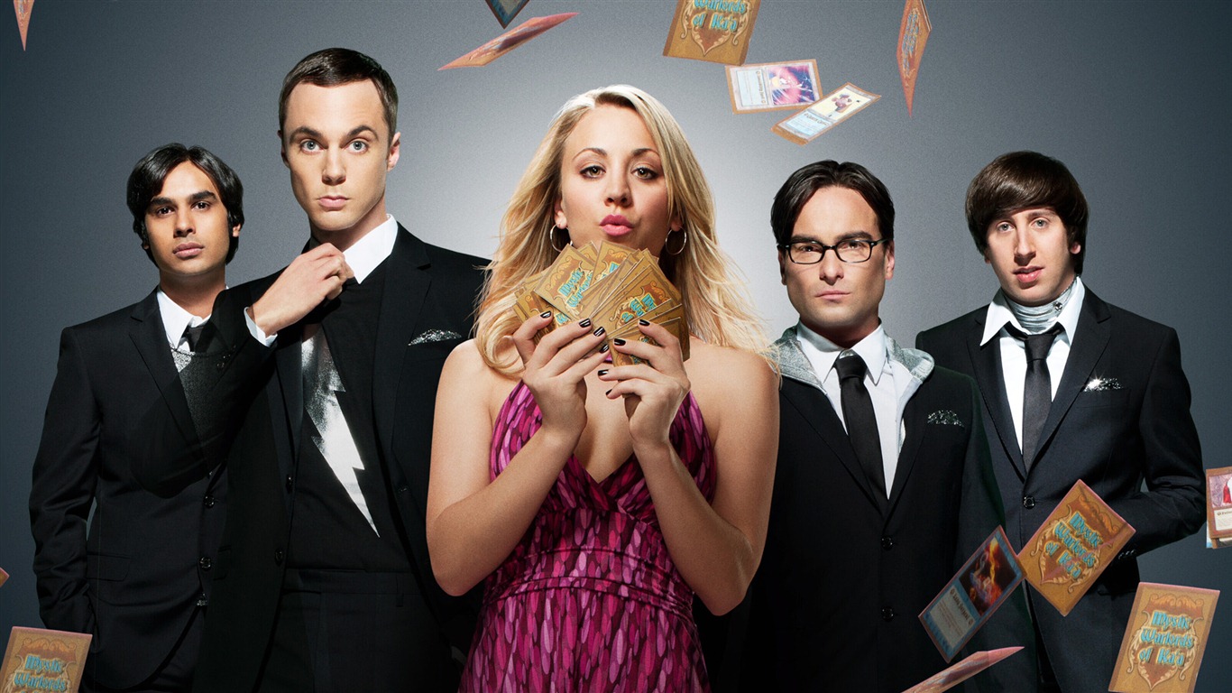 The Big Bang Theory TV Series HD Tapety na plochu #1 - 1366x768