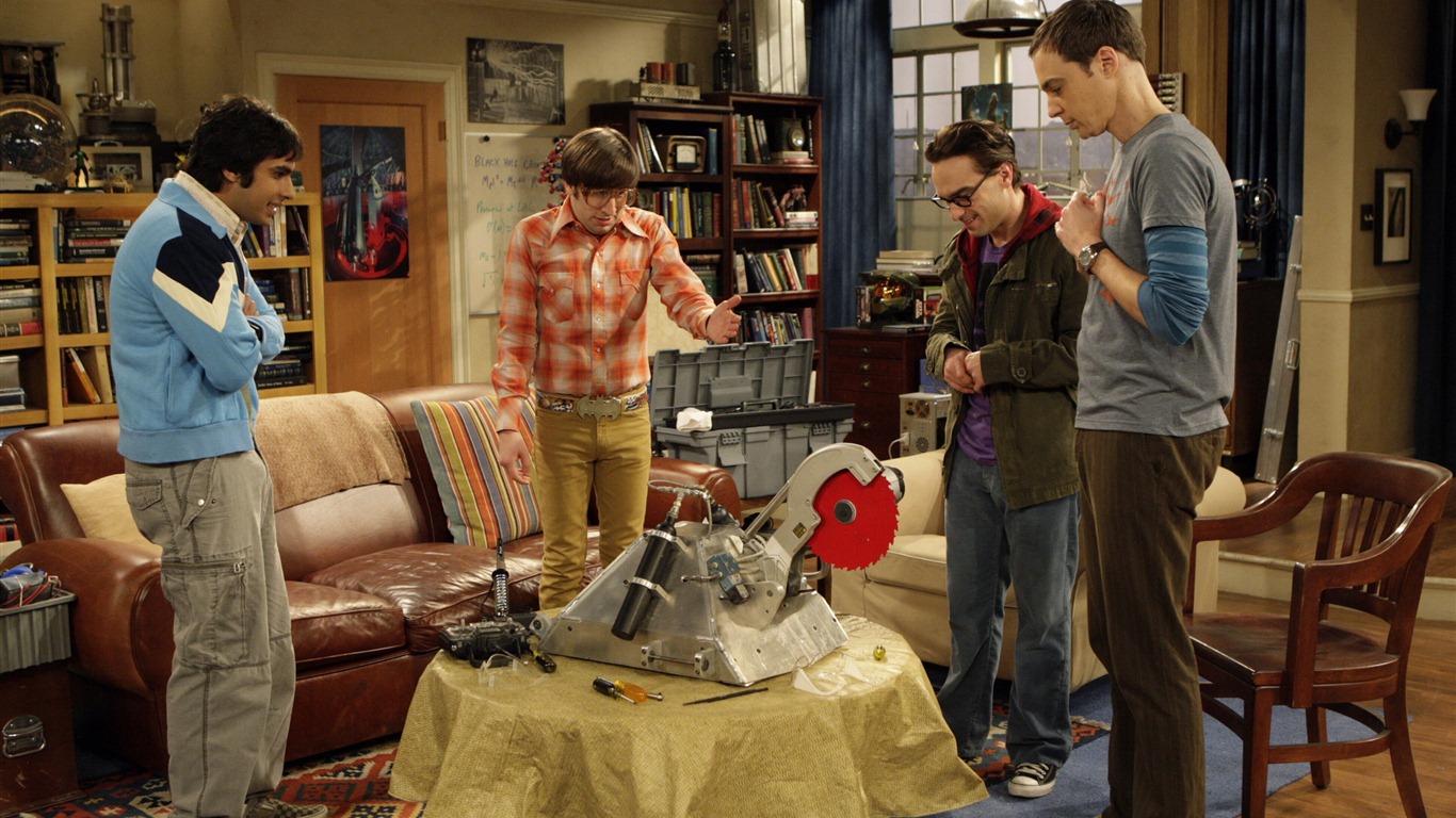 The Big Bang Theory TV Series HD wallpapers #8 - 1366x768