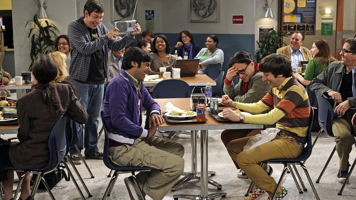 The Big Bang Theory TV Series HD Tapety na plochu #17 - 1366x768