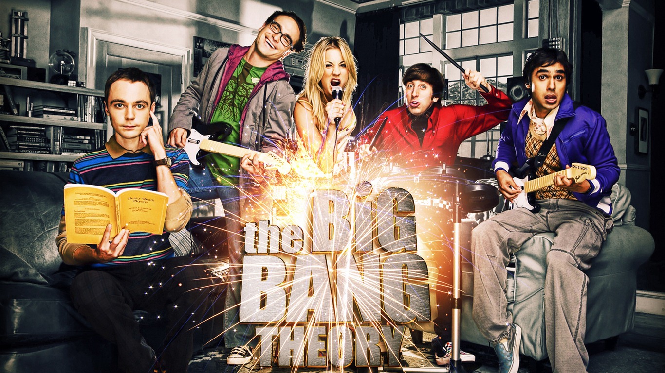 The Big Bang Theory TV Series HD wallpapers #18 - 1366x768