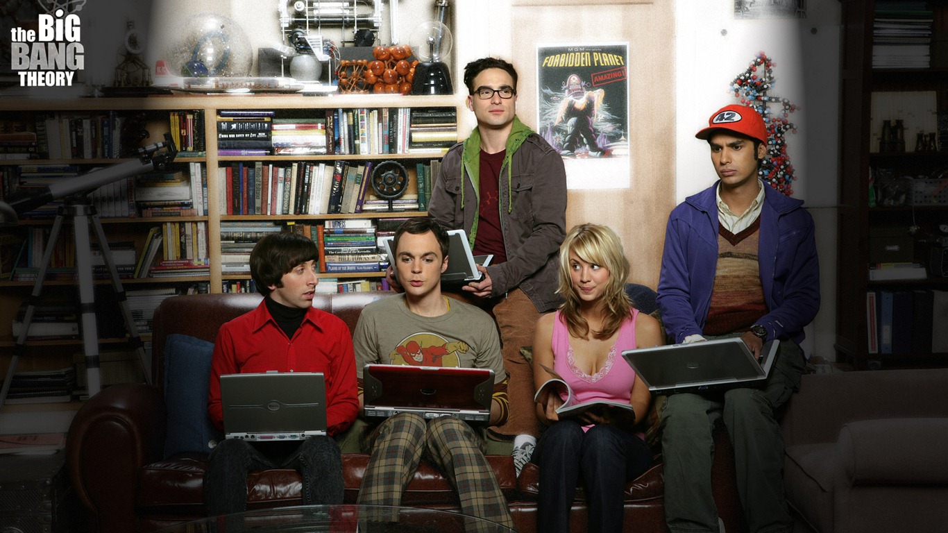 The Big Bang Theory TV Series HD Tapety na plochu #19 - 1366x768