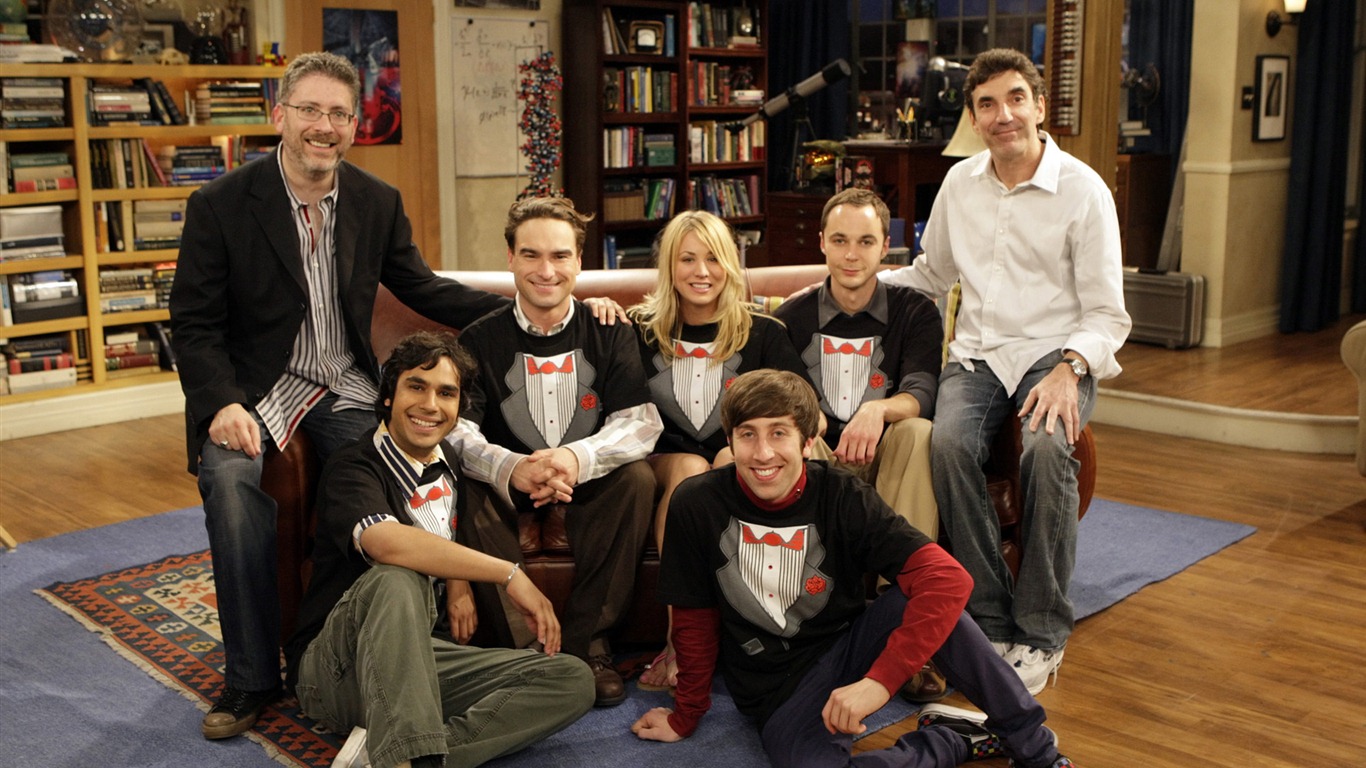 The Big Bang Theory TV Series HD wallpapers #20 - 1366x768