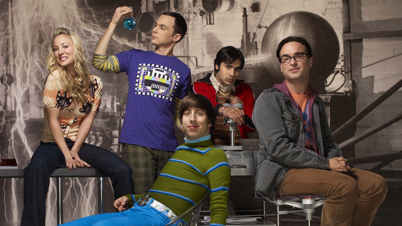 The Big Bang Theory TV Series HD Tapety na plochu #22 - 1366x768