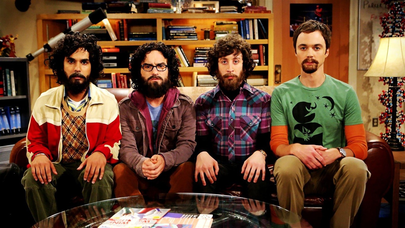 The Big Bang Theory TV Series HD wallpapers #23 - 1366x768