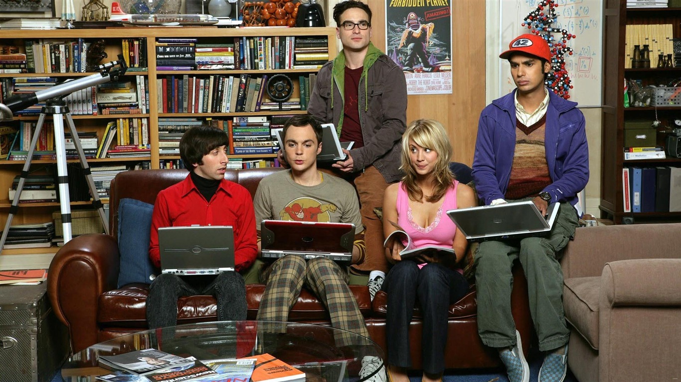 Die Big Bang Theory TV Series HD Wallpaper #26 - 1366x768