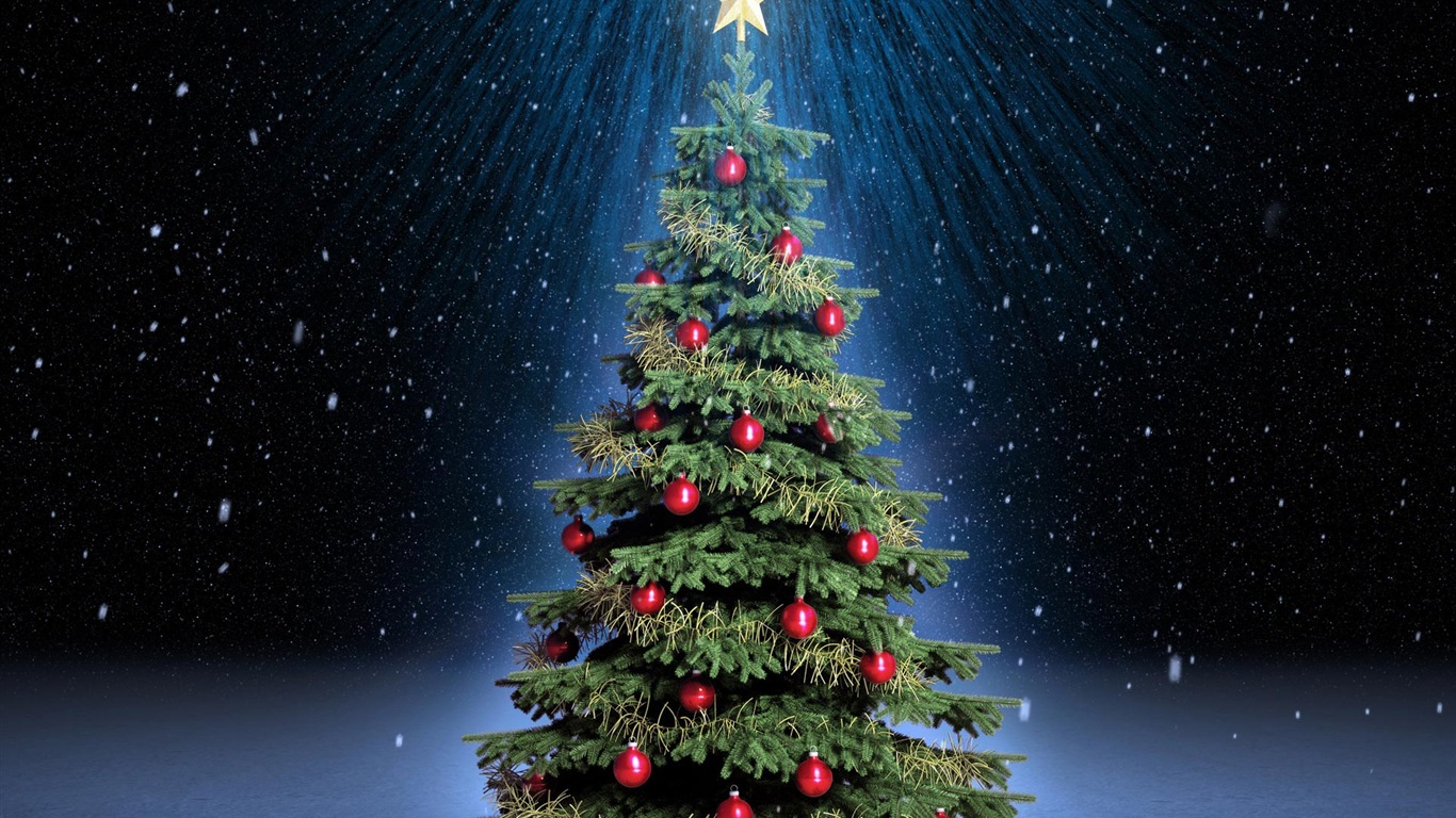 Merry Christmas HD Wallpaper Featured #6 - 1366x768