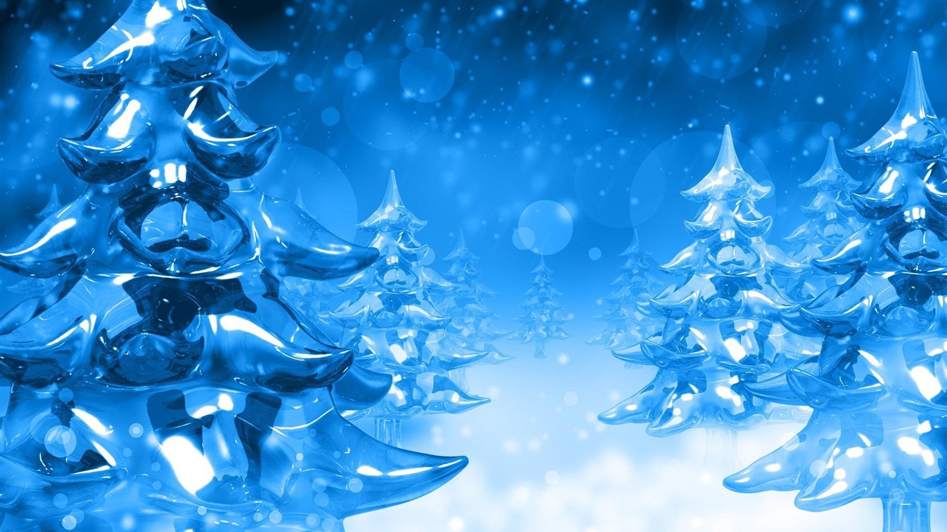 Veselé Vánoce HD Wallpaper Nejlepší #15 - 1366x768