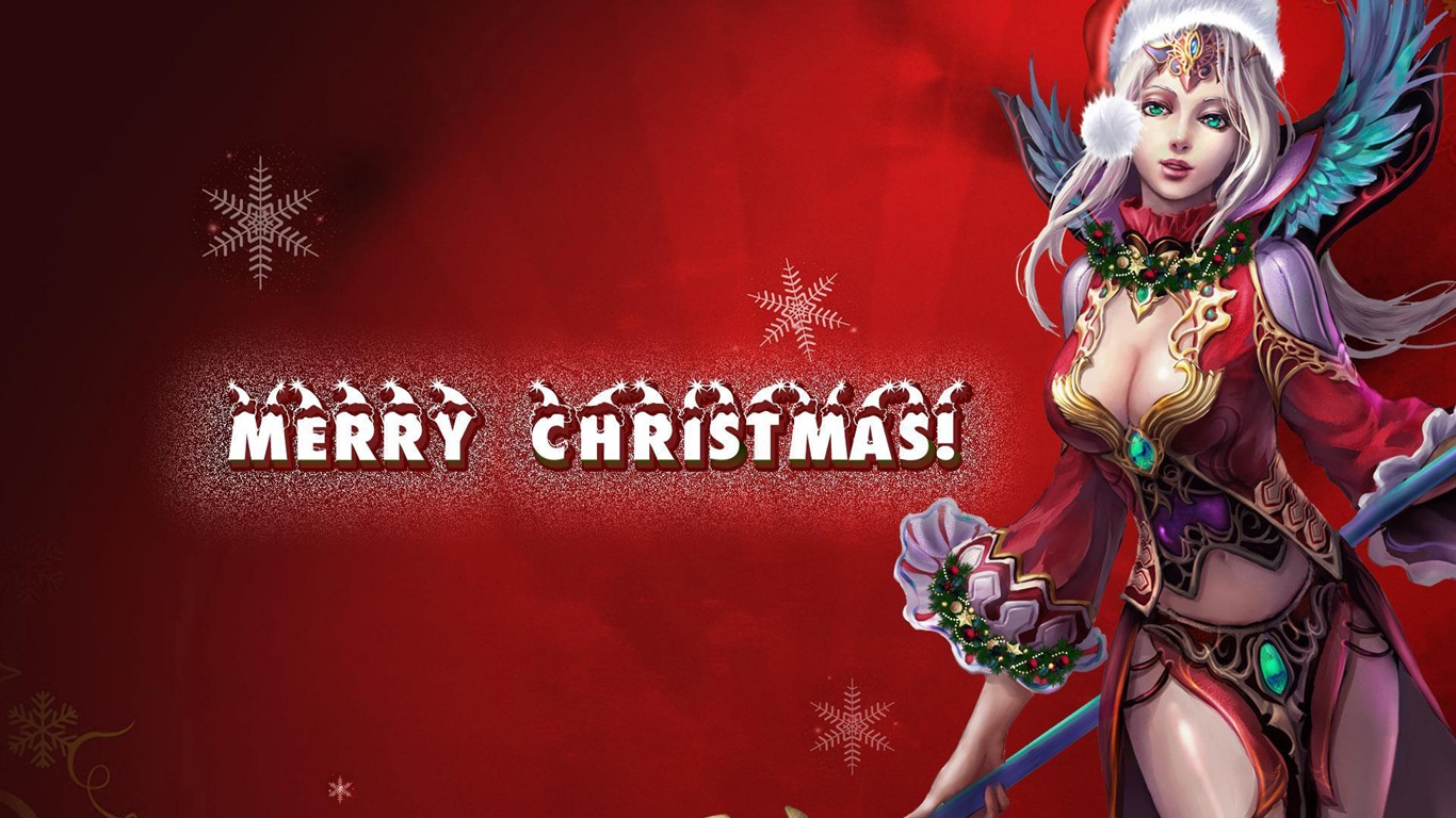 Merry Christmas HD Wallpaper Featured #18 - 1366x768