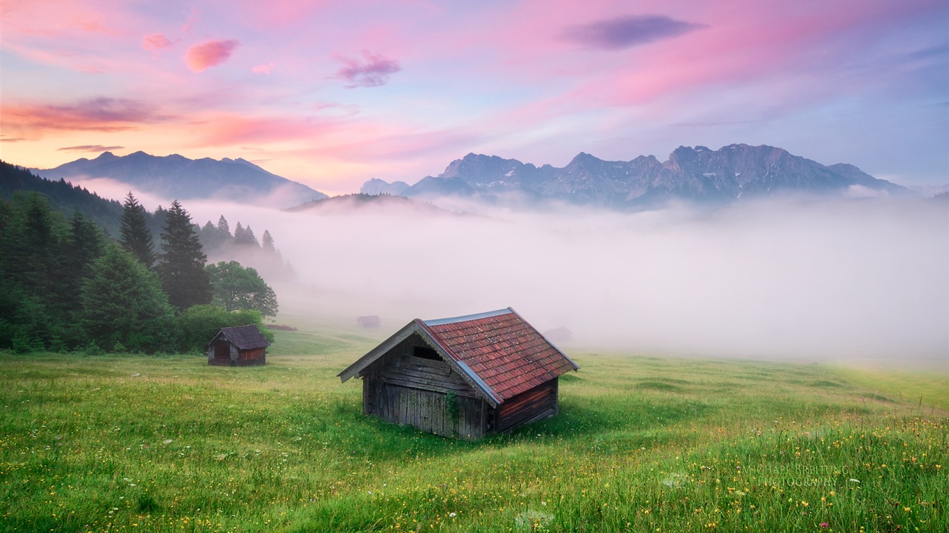 Windows 8 Wallpapers: Magic Nature Landscapes #1 - 1366x768