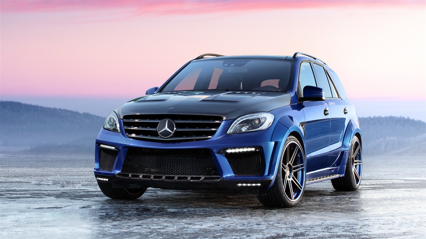 2012 Mercedes-Benz ML 63 AMG Inferno 梅賽德斯-奔馳高清壁紙 #1 - 1366x768