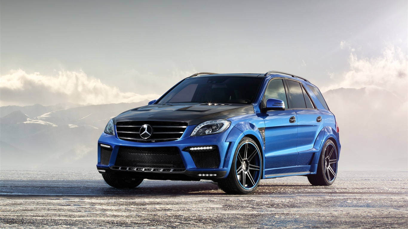 2012 Mercedes-Benz ML 63 AMG Inferno 梅賽德斯-奔馳高清壁紙 #2 - 1366x768