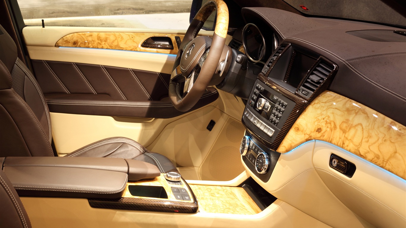 2012 Mercedes-Benz ML 63 AMG Inferno 梅賽德斯-奔馳高清壁紙 #18 - 1366x768