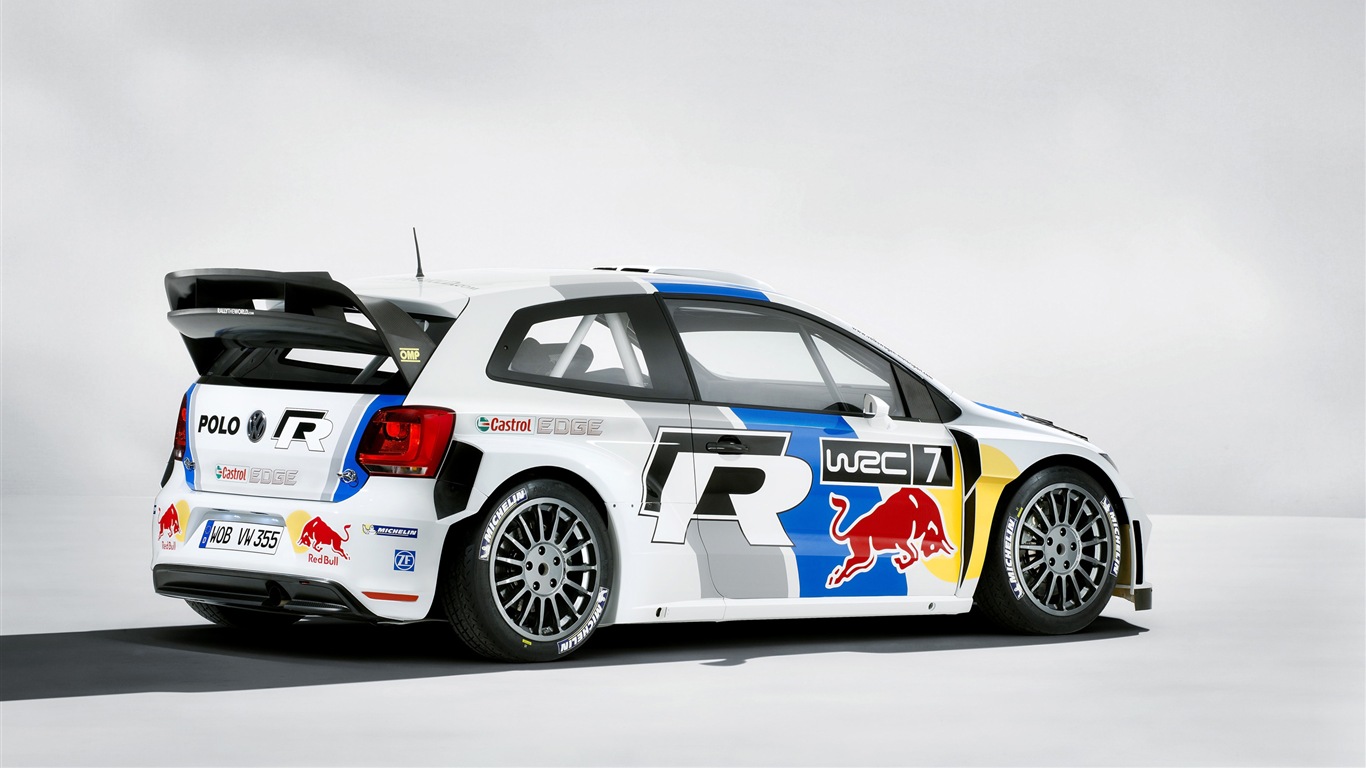 2013 폭스 바겐 폴로 R WRC HD 배경 화면 #3 - 1366x768