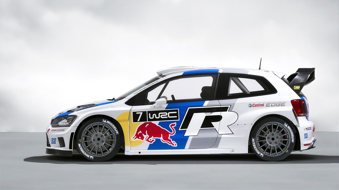 2013 폭스 바겐 폴로 R WRC HD 배경 화면 #5 - 1366x768