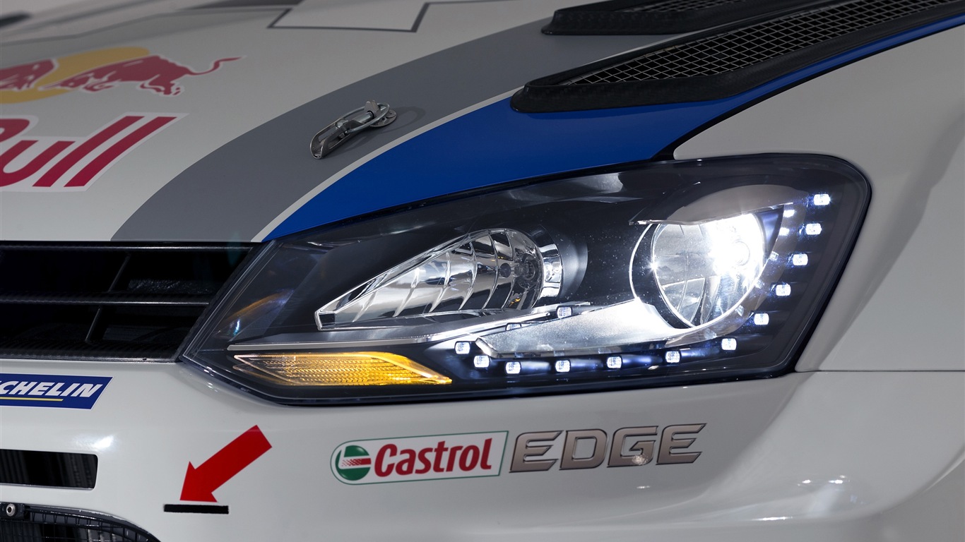 2013 폭스 바겐 폴로 R WRC HD 배경 화면 #8 - 1366x768