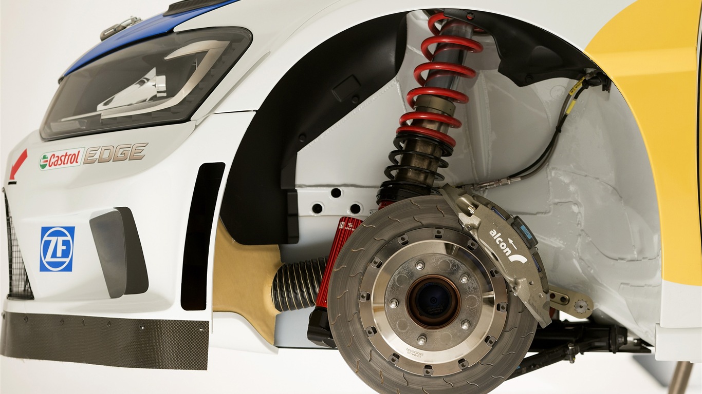 2013 Volkswagen Polo R WRC 大眾 高清壁紙 #11 - 1366x768
